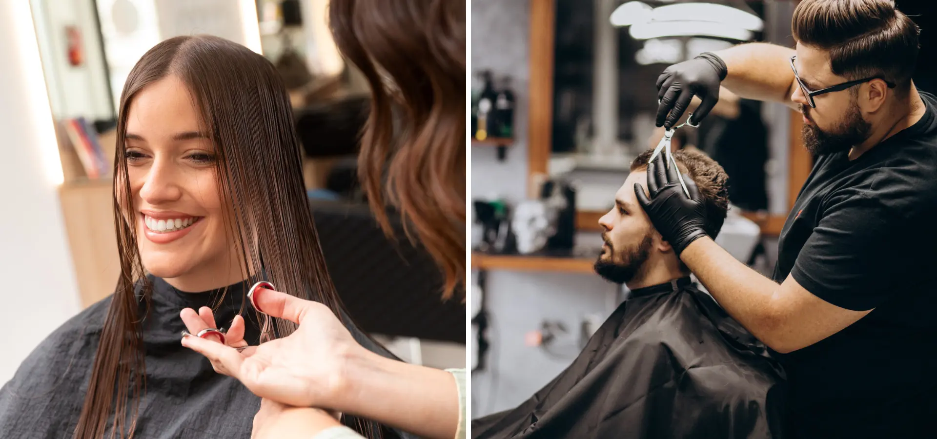 Unisex Hair Salon in Saibaba Colony